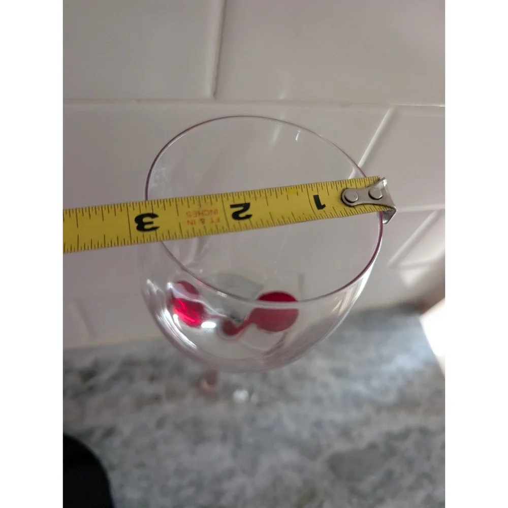 Pier 1 Import Clear Wine Glass 9